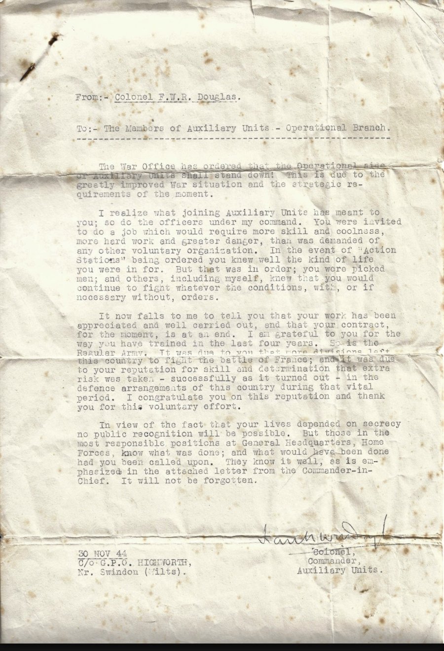 John Albert Smith British Resistance Archive